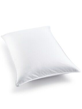 Charter Club White Down Firm Density Pillow Std/Queen MSRP $250